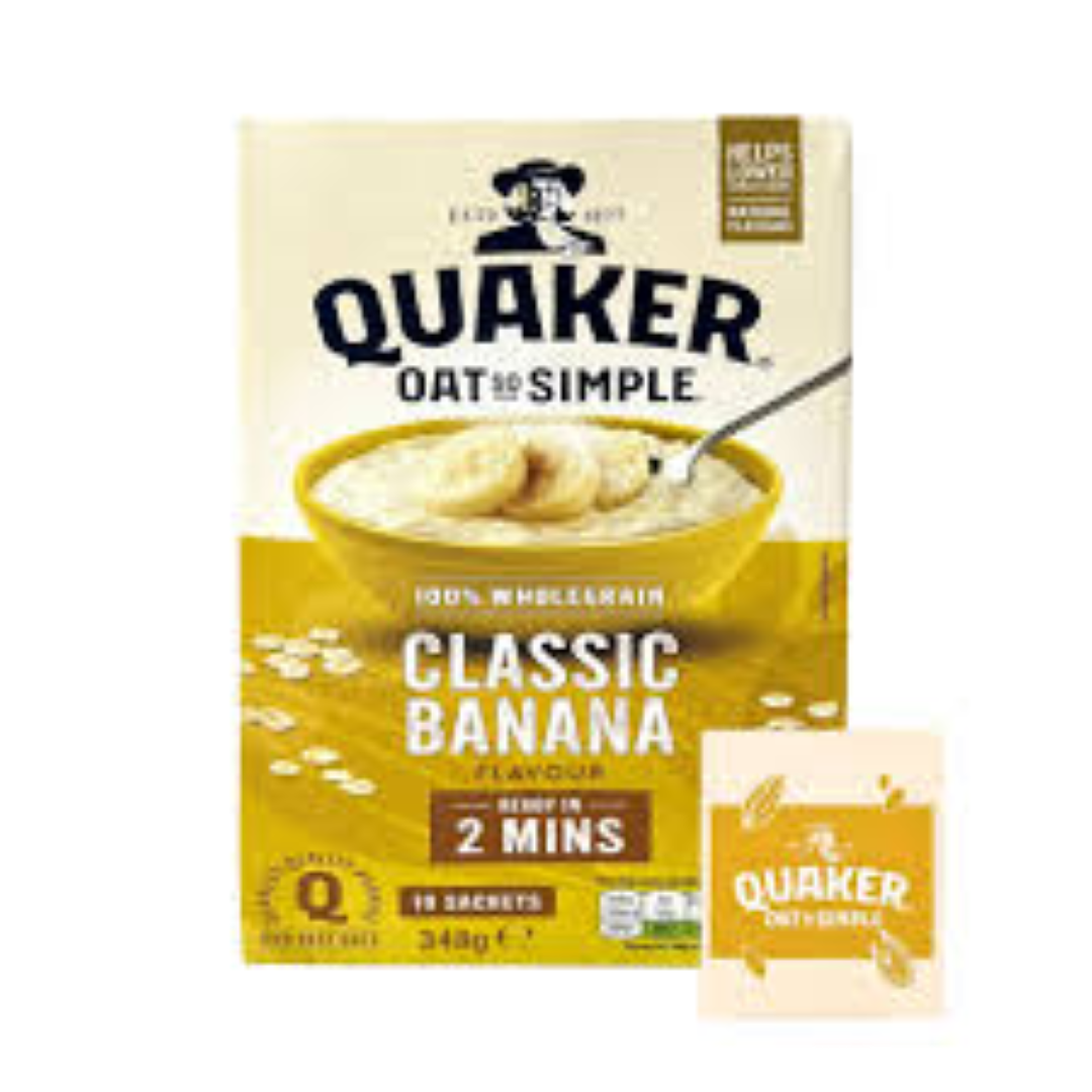 QUAKER OATS CLASSIC BANANA 348G